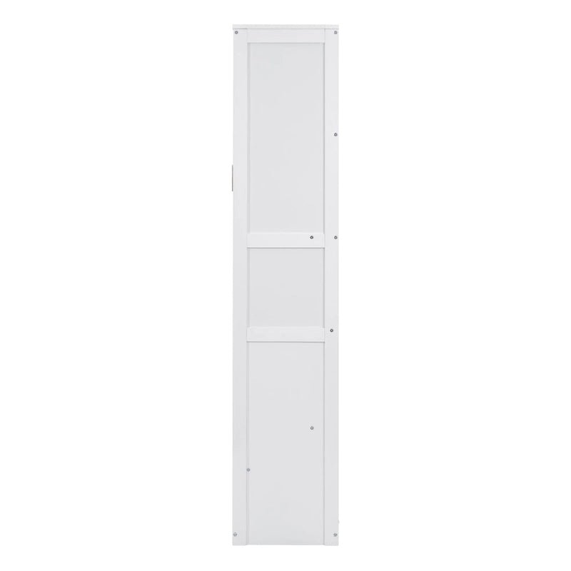 Cama de pared tamaño queen con estantes de almacenamiento