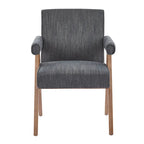 Sillón de comedor tapizado (juego de 2)