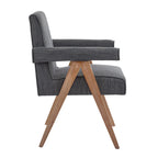 Sillón de comedor tapizado (juego de 2)