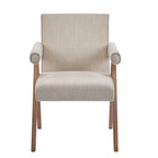 Sillón de comedor tapizado (juego de 2)