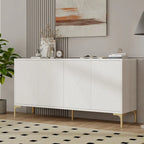 Mueble aparador con estantes ajustables para sala de estar