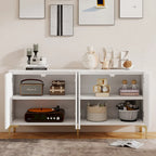 Mueble aparador con estantes ajustables para sala de estar