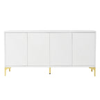 Mueble aparador con estantes ajustables para sala de estar
