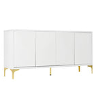Mueble aparador con estantes ajustables para sala de estar