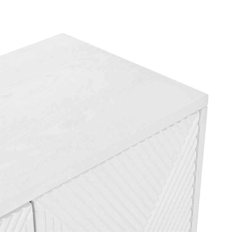 Mueble aparador con estantes ajustables para sala de estar