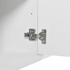 Mueble aparador con estantes ajustables para sala de estar