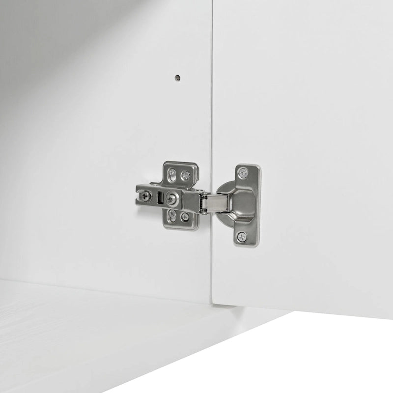 Mueble aparador con estantes ajustables para sala de estar