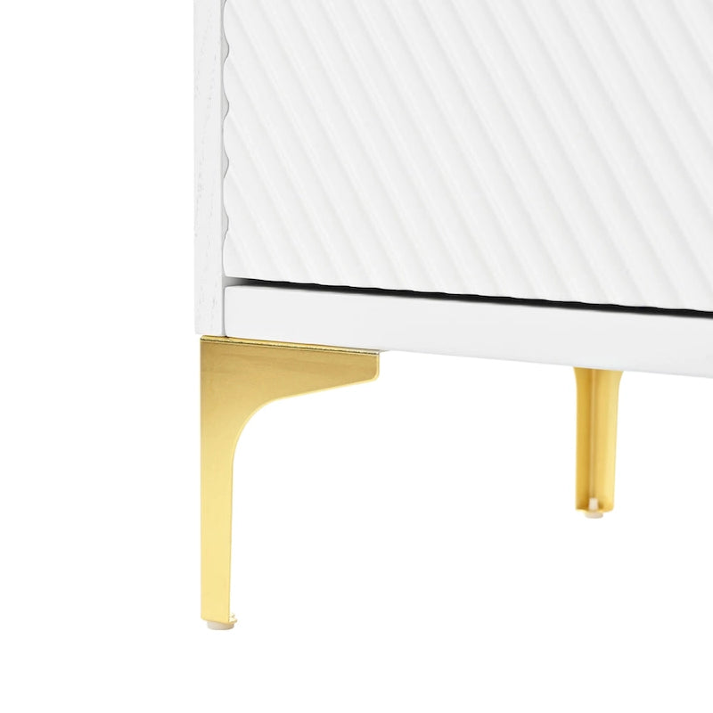 Mueble aparador con estantes ajustables para sala de estar