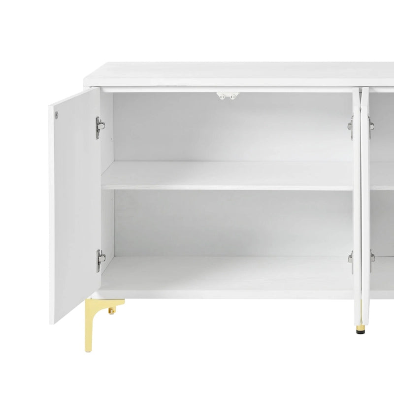 Mueble aparador con estantes ajustables para sala de estar