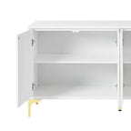Mueble aparador con estantes ajustables para sala de estar