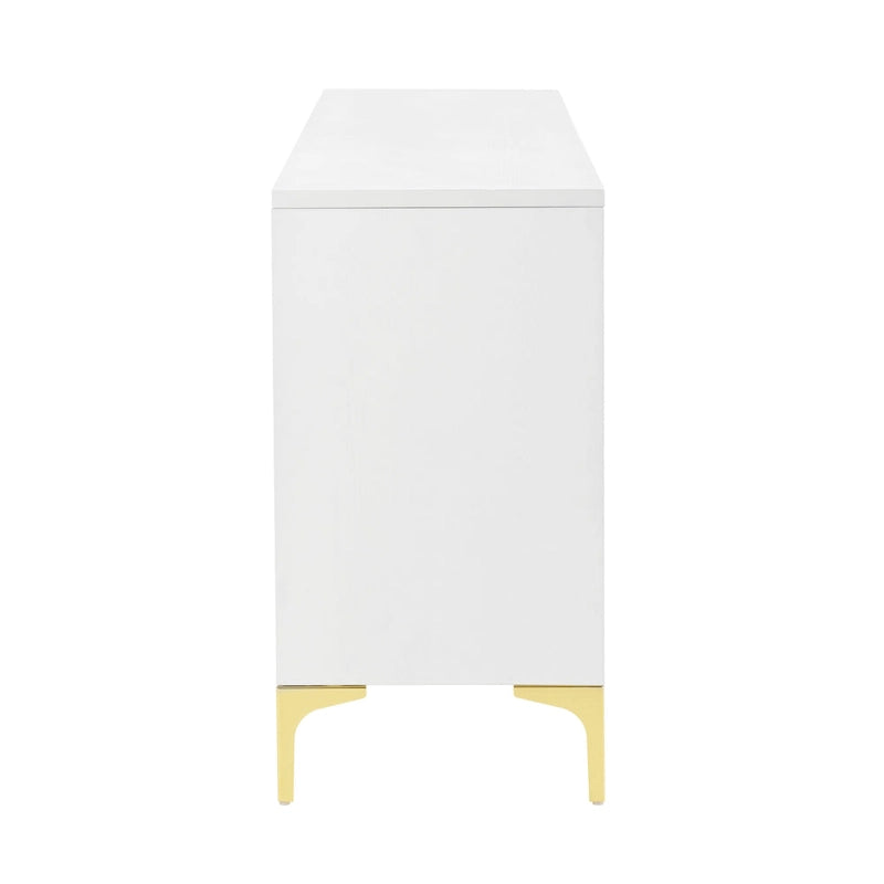 Mueble aparador con estantes ajustables para sala de estar