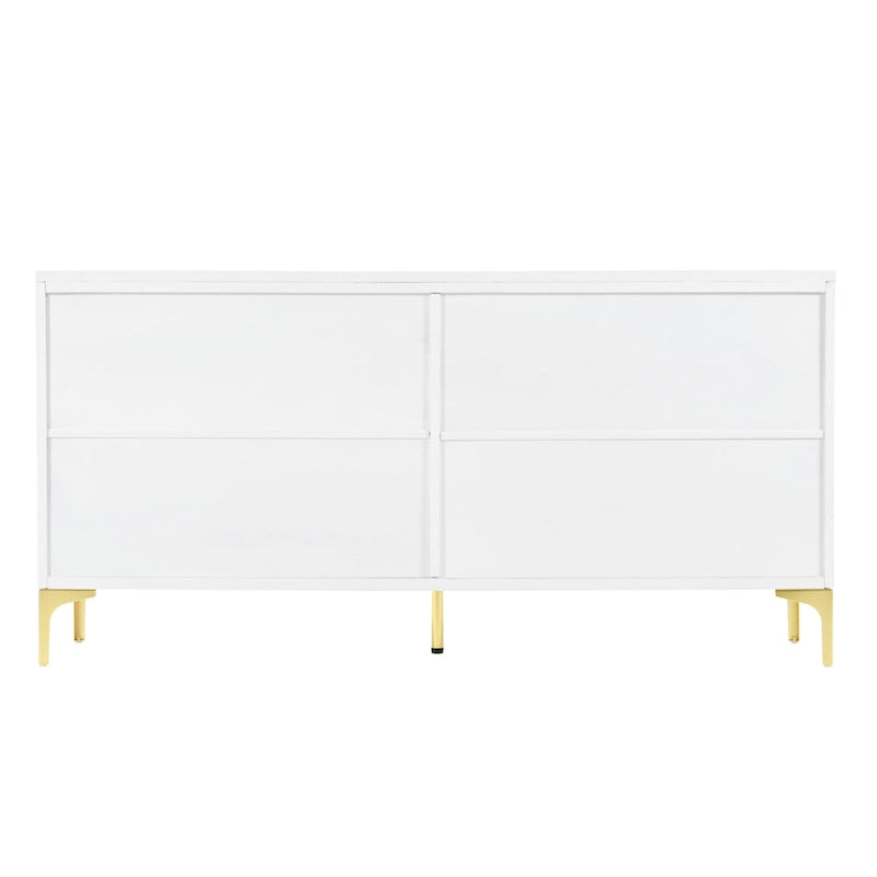 Mueble aparador con estantes ajustables para sala de estar