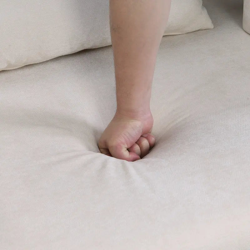 Sillón grande con almacenamiento y reposabrazos asimétrico