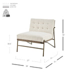 Sillón auxiliar de tela