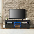 Mueble para TV de 51 pulgadas con luces LED, para televisores de hasta 69 pulgadas