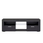Mueble para TV de 51 pulgadas con luces LED, para televisores de hasta 69 pulgadas