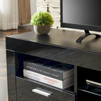 Mueble para TV de 51 pulgadas con luces LED, para televisores de hasta 69 pulgadas