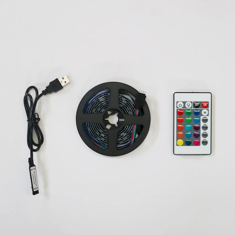 Mueble para TV de 51 pulgadas con luces LED, para televisores de hasta 69 pulgadas