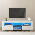 Mueble para TV de 51 pulgadas con luces LED, para televisores de hasta 69 pulgadas