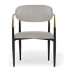 Silla de comedor de terciopelo de acero inoxidable dorado