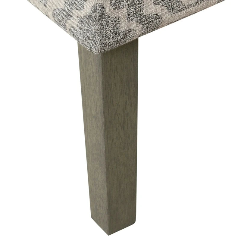 Sillón con reposabrazos curvos clásico geométrico Bohmann Ash de Porch & Den
