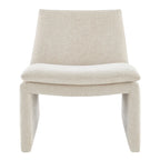 Sillón decorativo de chenilla