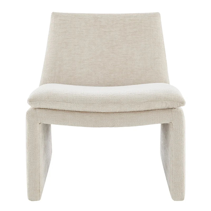 Sillón decorativo de chenilla