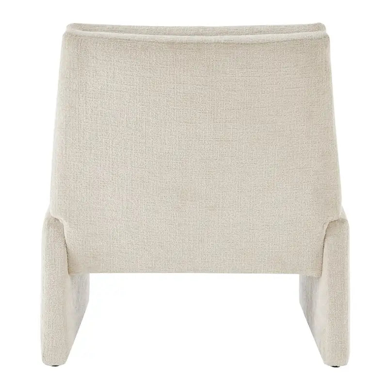 Sillón decorativo de chenilla