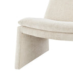 Sillón decorativo de chenilla