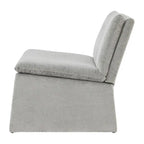 Sillón decorativo de chenilla