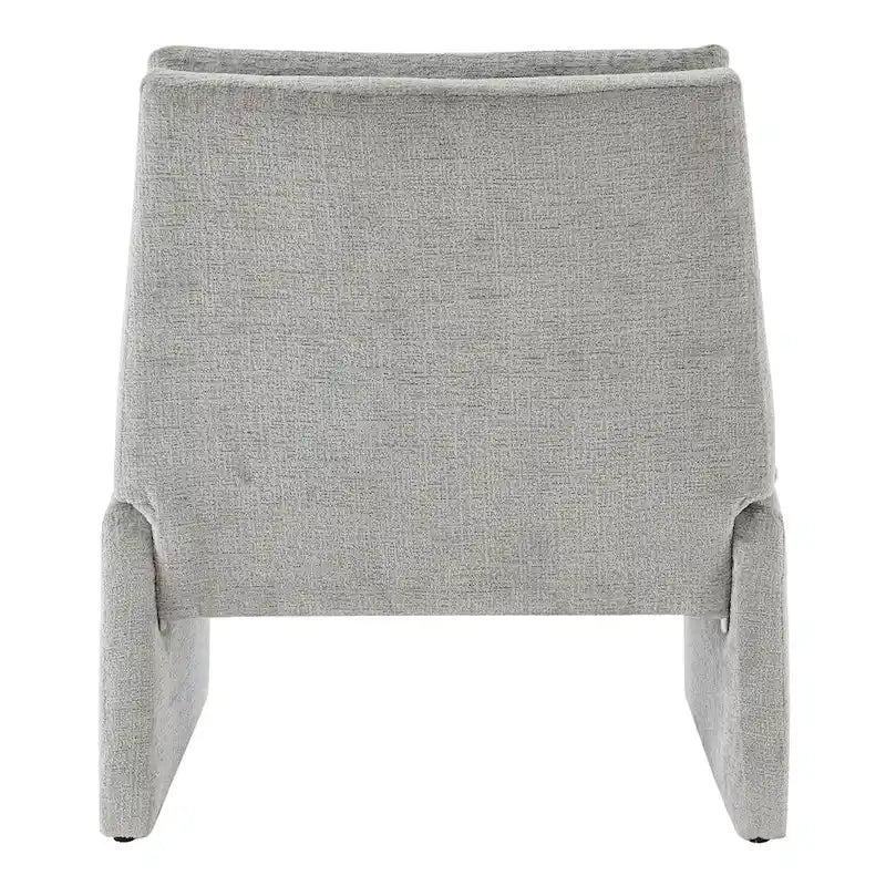 Sillón decorativo de chenilla