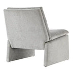 Sillón decorativo de chenilla