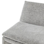 Sillón decorativo de chenilla
