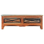 Mueble para TV vidaXL 120x30x40 cm Madera maciza reciclada