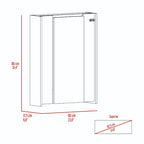 Juego de cocina de 2 piezas con 4 puertas, 1 cajón, despensa y mesa de pared plegable, gris claro
