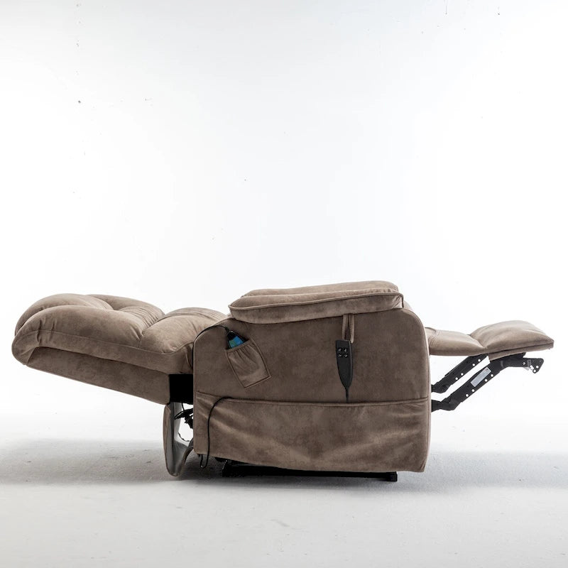 Sillón reclinable elevador eléctrico con posición horizontal de 180°