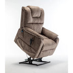 Sillón reclinable elevador eléctrico con posición horizontal de 180°