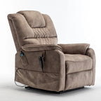 Sillón reclinable elevador eléctrico con posición horizontal de 180°
