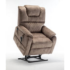 Sillón reclinable elevador eléctrico con posición horizontal de 180°