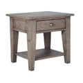 Mesa Auxiliar de Madera Reciclada