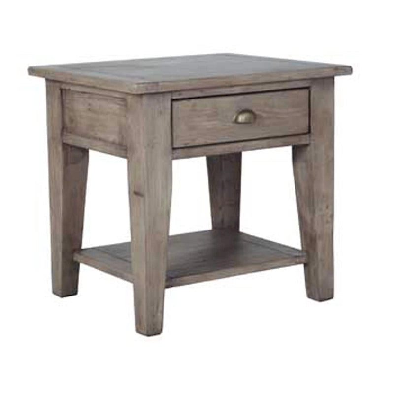 Mesa Auxiliar de Madera Reciclada