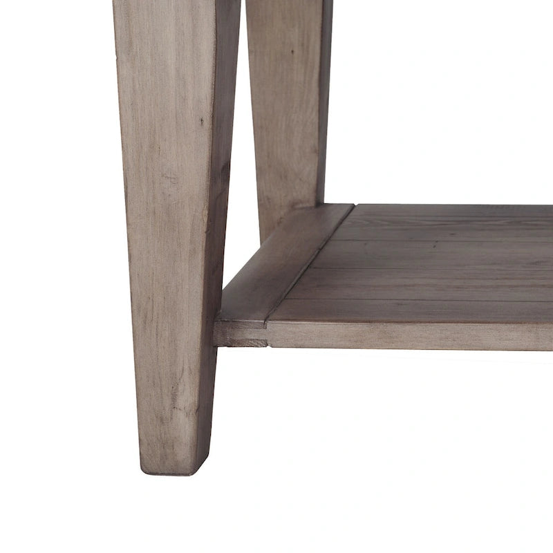 Mesa Auxiliar de Madera Reciclada