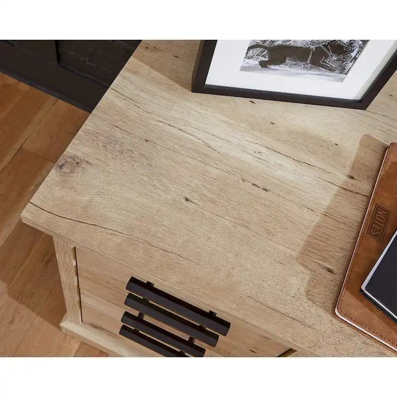 Credenza de oficina de 72 pulgadas con almacenamiento y cajón para archivos