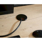 Credenza de oficina de 72 pulgadas con almacenamiento y cajón para archivos