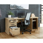 Credenza de oficina de 72 pulgadas con almacenamiento y cajón para archivos